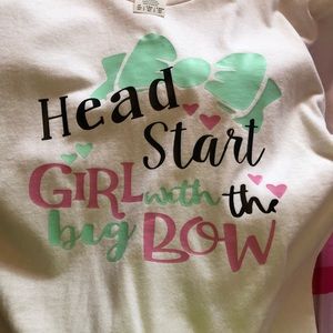 Head start first day of school shirt